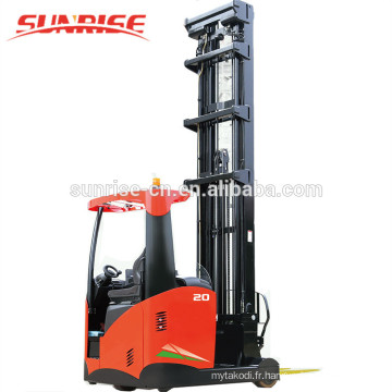 Alibaba vente chaude 12.5m hauteur 2 t électrique reach stacker